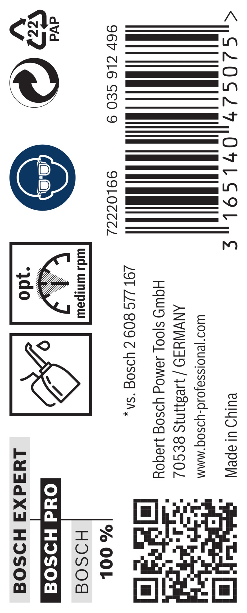 Broca helicoidal PRO Metal HSS-G, longitud estándar, 7,3 x 69 x 109 mm, 10 unidades