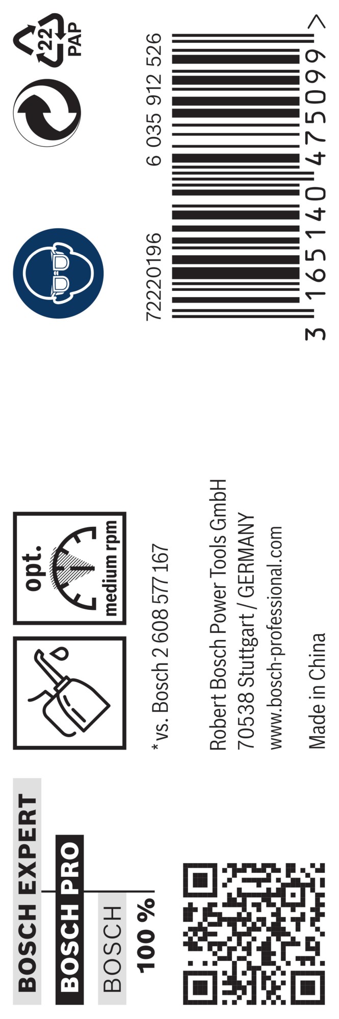 Broca helicoidal PRO Metal HSS-G, longitud estándar, 7,6 x 75 x 117 mm, 10 unidades