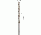 Broca helicoidal PRO Metal HSS-G, longitud estándar, 9,1 x 81 x 125 mm, 5 unidades