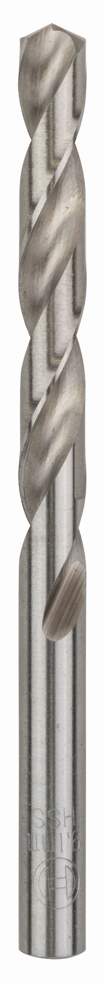 Broca helicoidal PRO Metal HSS-G, longitud estándar, 9,1 x 81 x 125 mm, 5 unidades