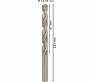 Broca helicoidal PRO Metal HSS-G, longitud estándar, 10,2 x 87 x 133 mm, 5 unidades