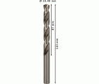 Broca helicoidal PRO Metal HSS-G, longitud estándar, 10,4 x 87 x 133 mm, 5 unidades