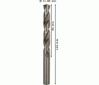 Broca helicoidal PRO Metal HSS-G, longitud estándar, 11,8 x 94 x 142 mm, 5 unidades