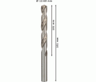 Broca helicoidal PRO Metal HSS-G, longitud estándar, 12,6 x 101 x 151 mm, 5 unidades