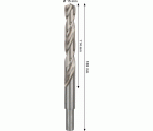 Broca helicoidal PRO Metal HSS-G, longitud estándar, 15 x 114 x 169 mm, 4 unidades