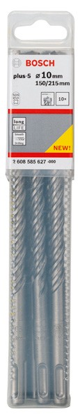 Brocas para martillos perforadores SDS plus-5. 10 x 150 x 215 mm