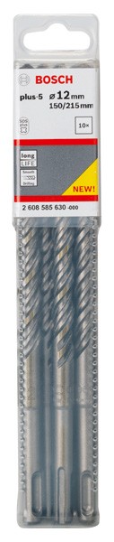 Brocas para martillos perforadores SDS plus-5. 12 x 150 x 215 mm