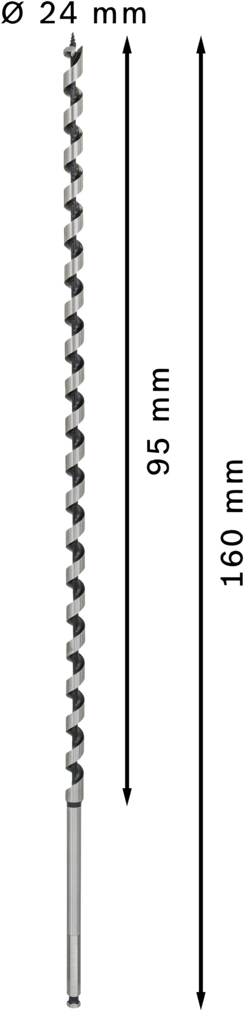 Broca salomónica PRO Wood, 12 x 470 x 600 mm