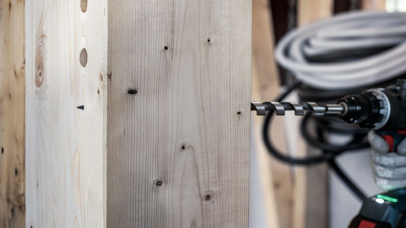 Broca salomónica PRO Wood, 30 x 470 x 600 mm