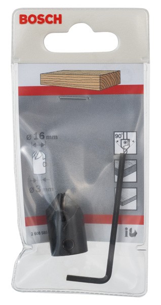 Avellanadores insertables para brocas helicoidales para madera