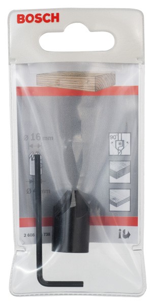 Avellanadores insertables para brocas helicoidales para madera