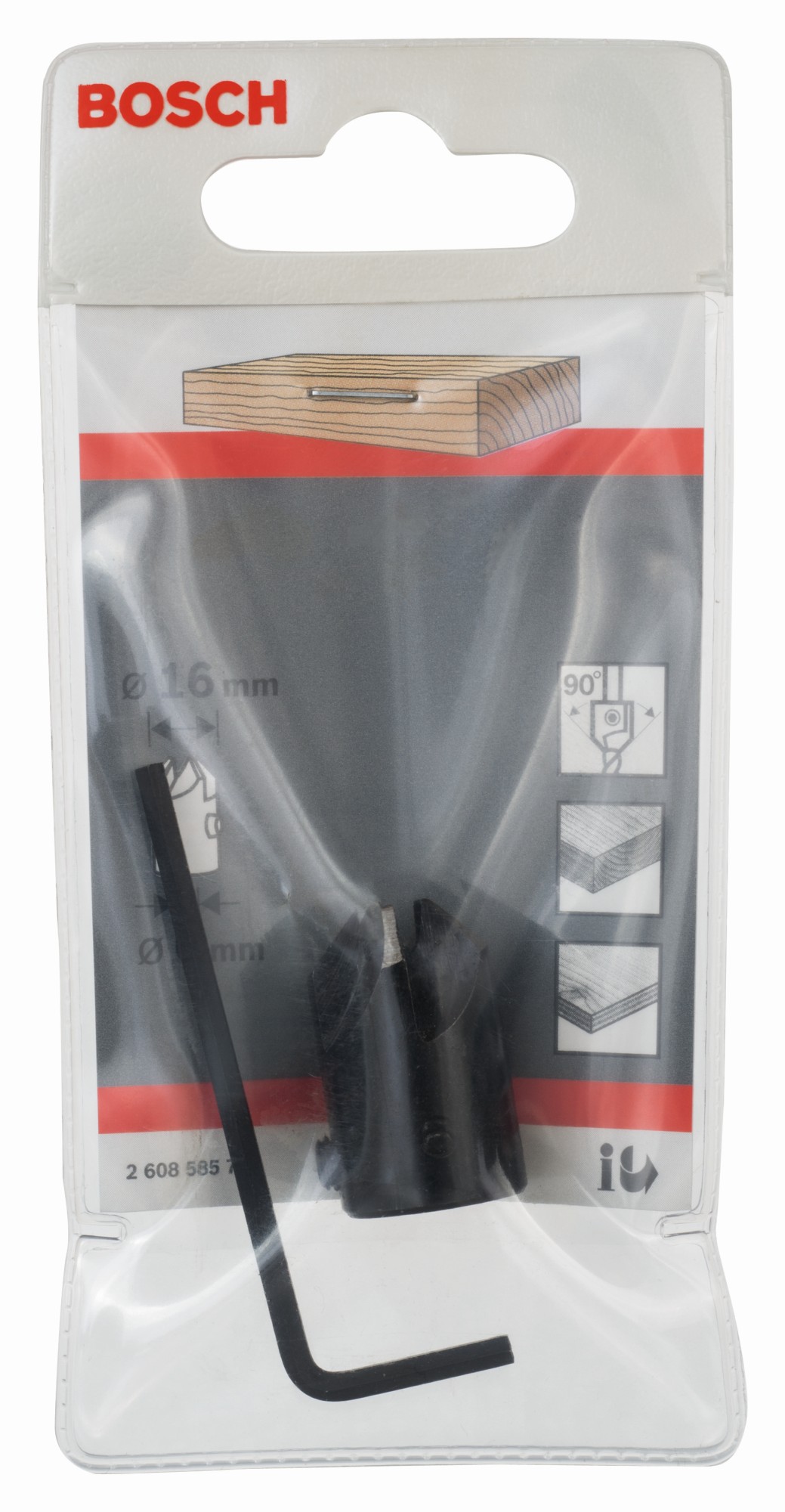 Avellanadores insertables para brocas helicoidales para madera