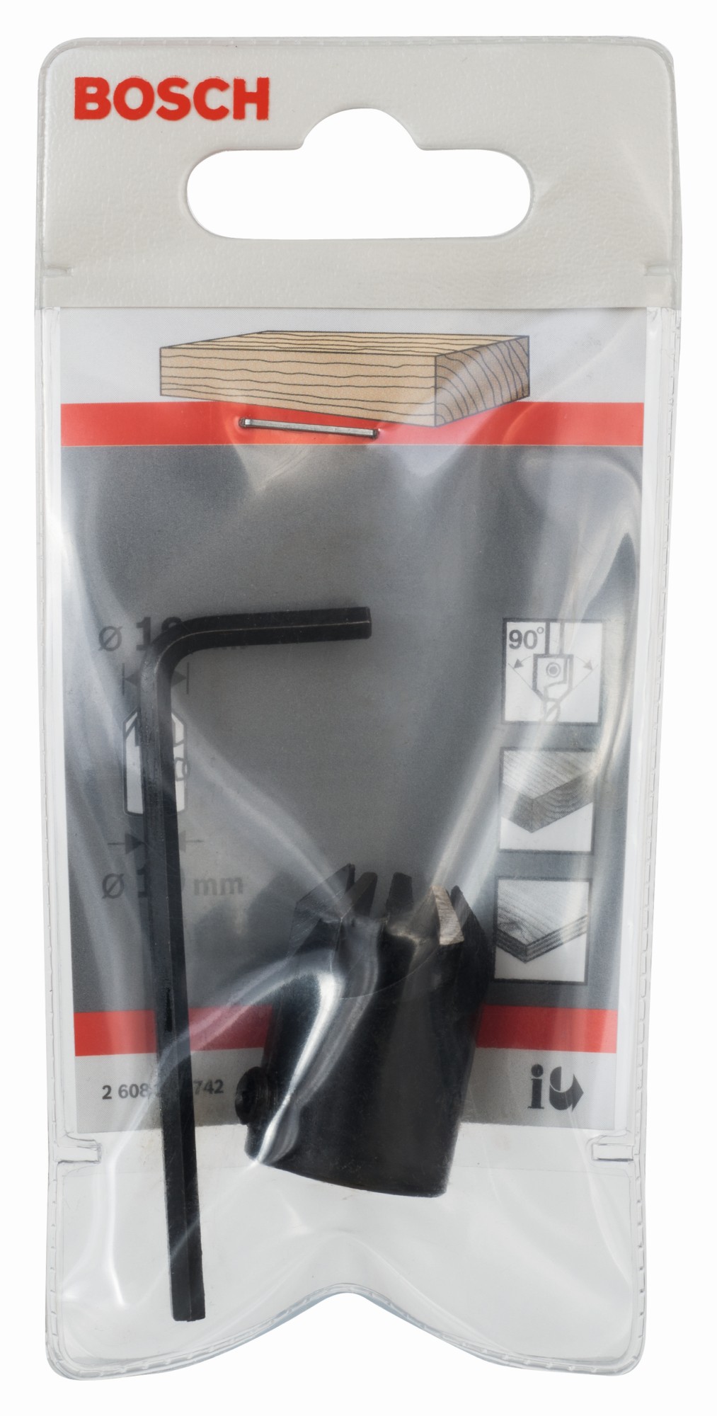 Avellanadores insertables para brocas helicoidales para madera