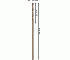 Broca helicoidal PRO Stainless Steel HSS-Co, 1 x 12 x 34 mm, 10 unidades