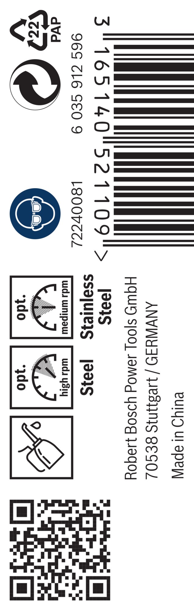 Broca helicoidal PRO Stainless Steel HSS-Co, 2 x 30 x 57 mm, 10 unidades