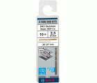 Broca helicoidal PRO Stainless Steel HSS-Co, 2 x 30 x 57 mm, 10 unidades
