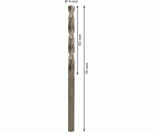 Broca helicoidal PRO Stainless Steel HSS-Co, 4 x 43 x 75 mm, 10 unidades