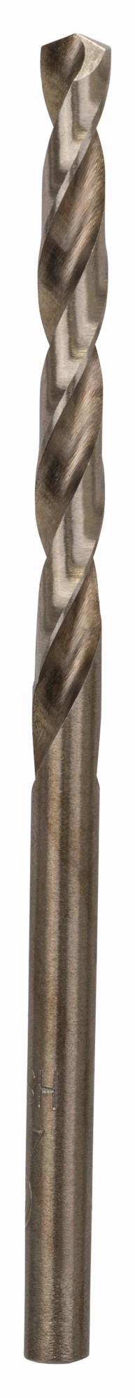 Broca helicoidal PRO Stainless Steel HSS-Co, 4 x 43 x 75 mm, 10 unidades