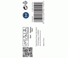 Broca helicoidal PRO Stainless Steel HSS-Co, 4,8 x 52 x 86 mm, 10 unidades
