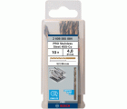 Broca helicoidal PRO Stainless Steel HSS-Co, 4,8 x 52 x 86 mm, 10 unidades