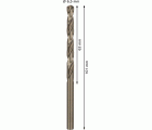 Broca helicoidal PRO Stainless Steel HSS-Co, 6,5 x 63 x 101 mm, 10 unidades