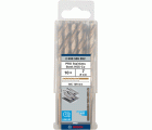 Broca helicoidal PRO Stainless Steel HSS-Co, 7 x 69 x 109 mm, 10 unidades