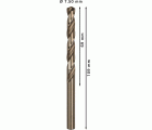 Broca helicoidal PRO Stainless Steel HSS-Co, 7,5 x 69 x 109 mm, 10 unidades