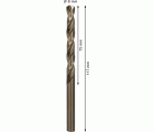 Broca helicoidal PRO Stainless Steel HSS-Co, 8 x 75 x 117 mm, 5 unidades
