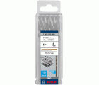 Broca helicoidal PRO Stainless Steel HSS-Co, 8 x 75 x 117 mm, 5 unidades