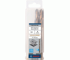 Broca helicoidal PRO Stainless Steel HSS-Co, 9 x 81 x 125 mm, 5 unidades