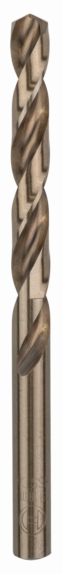 Broca helicoidal PRO Stainless Steel HSS-Co, 9 x 81 x 125 mm, 5 unidades
