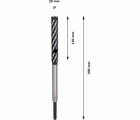 Broca PRO SDS plus Rebar Cutter, 20 x 120 x 300 mm