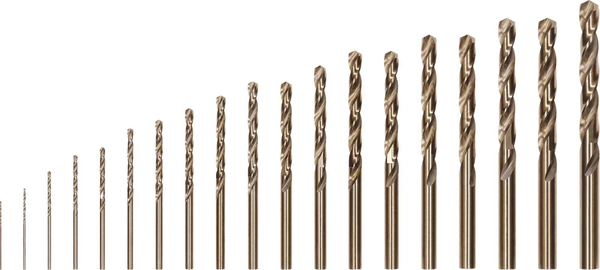 Set de brocas PRO Stainless Steel HSS-Co, 19 uds.