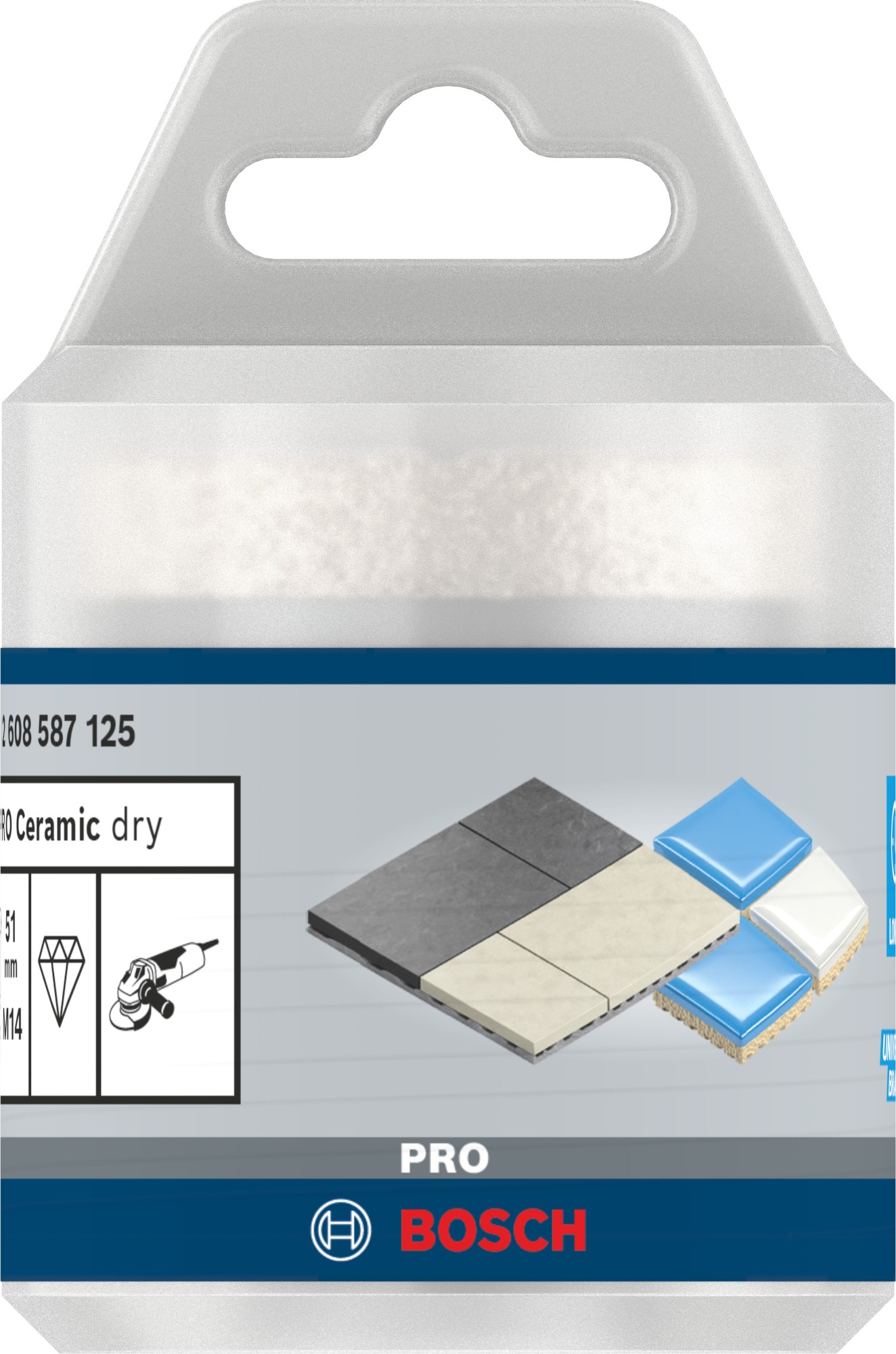Corona en seco PRO Ceramic dry, 51 x 35 x 22,23 mm