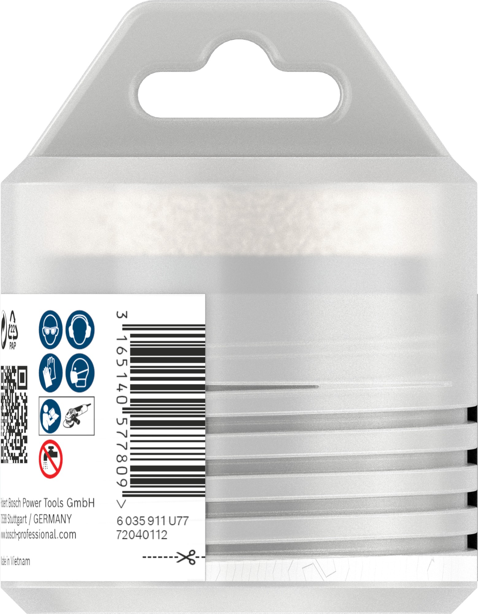 Corona en seco PRO Ceramic dry, 60 x 35 x 22,23 mm