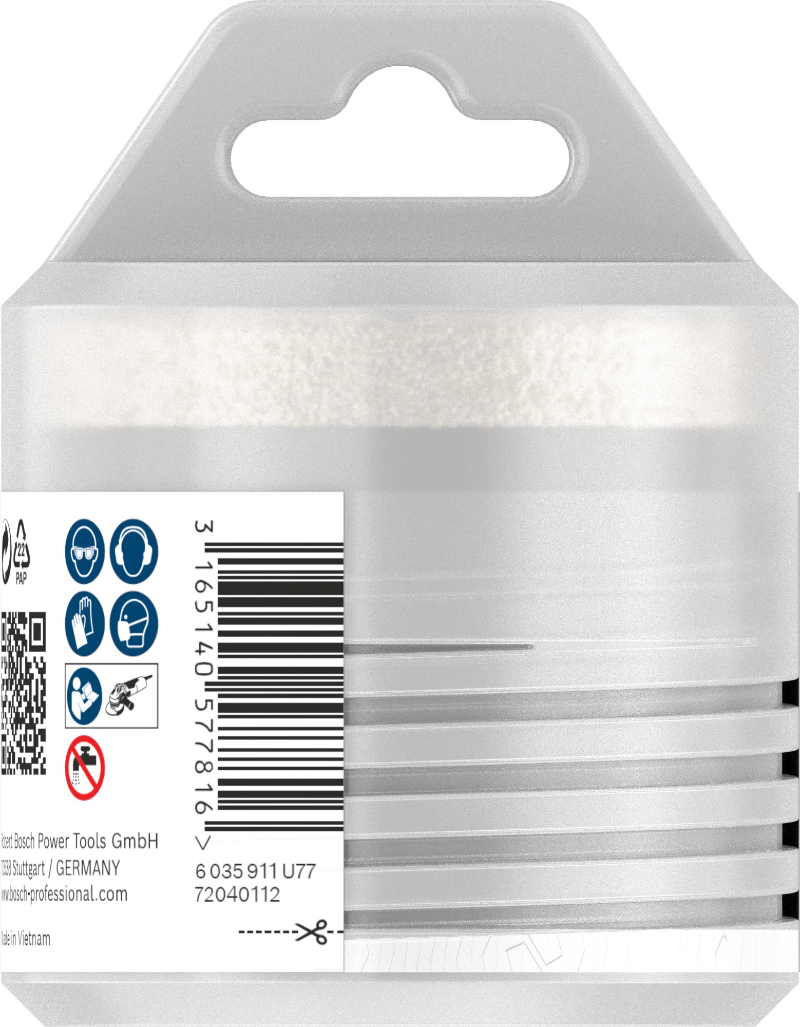 Corona en seco PRO Ceramic dry, 65 x 35 x 22,23 mm