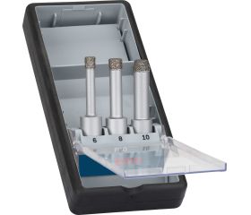 Set de brocas PRO Ceramic dry para taladros/atornilladores rotativos, vástago de inserción cilíndrico