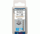Broca helicoidal PRO Stainless Steel HSS-Co, 3,8 x 43 x 75 mm, 10 unidades