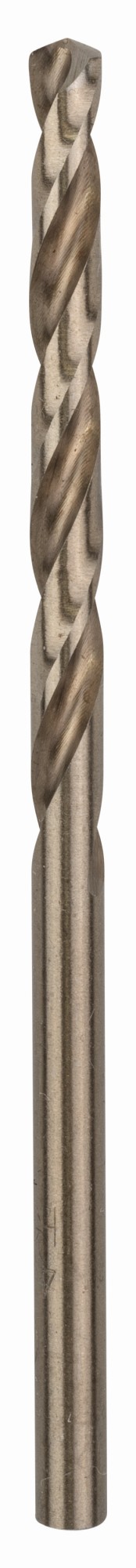 Broca helicoidal PRO Stainless Steel HSS-Co, 4,4 x 47 x 80 mm, 10 unidades