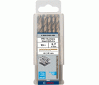 Broca helicoidal PRO Stainless Steel HSS-Co, 6,2 x 63 x 101 mm, 10 unidades