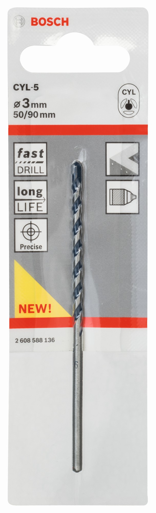 Brocas para hormigón CYL-5