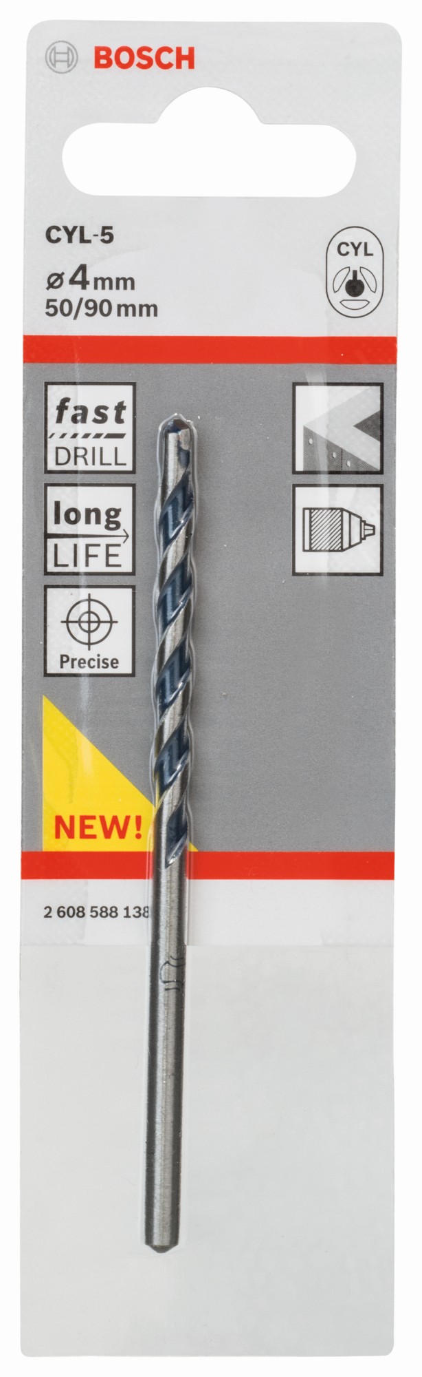 Brocas para hormigón CYL-5