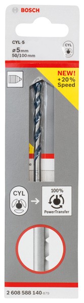 Brocas para hormigón CYL-5