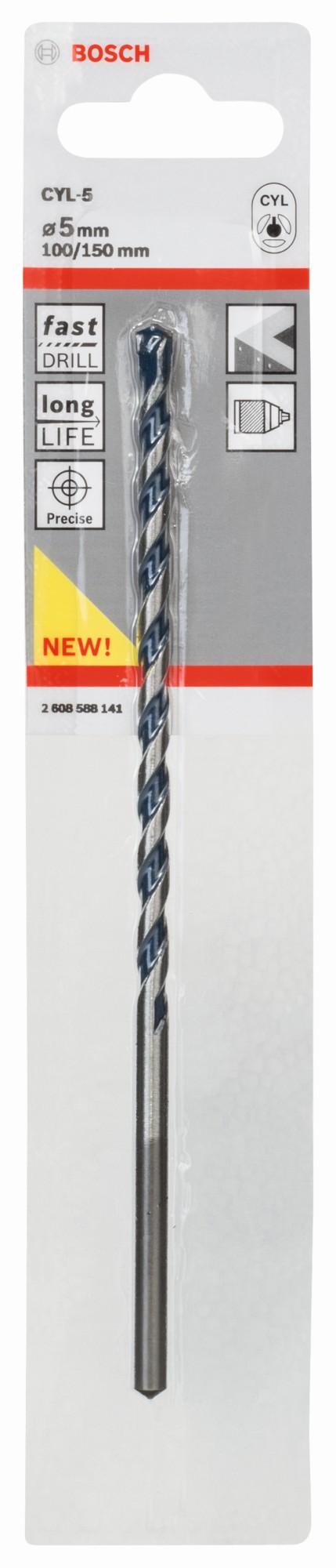 Brocas para hormigón CYL-5