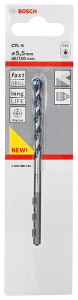 Brocas para hormigón CYL-5