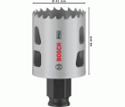 Sierra de corona PRO Multi Material PC Plus, 41 mm