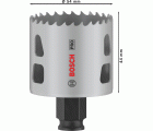 Sierra de corona PRO Multi Material PC Plus, 54 mm
