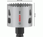 Sierra de corona PRO Multi Material PC Plus, 57 mm