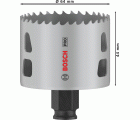 Sierra de corona PRO Multi Material PC Plus, 64 mm