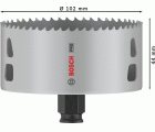 Sierra de corona PRO Multi Material PC Plus, 102 mm
